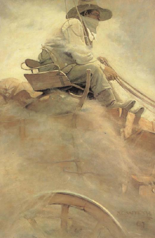 NC Wyeth The Ore Wagon